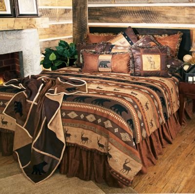 Carstens Autumn Trails 4 Piece Bedding Set, Twin