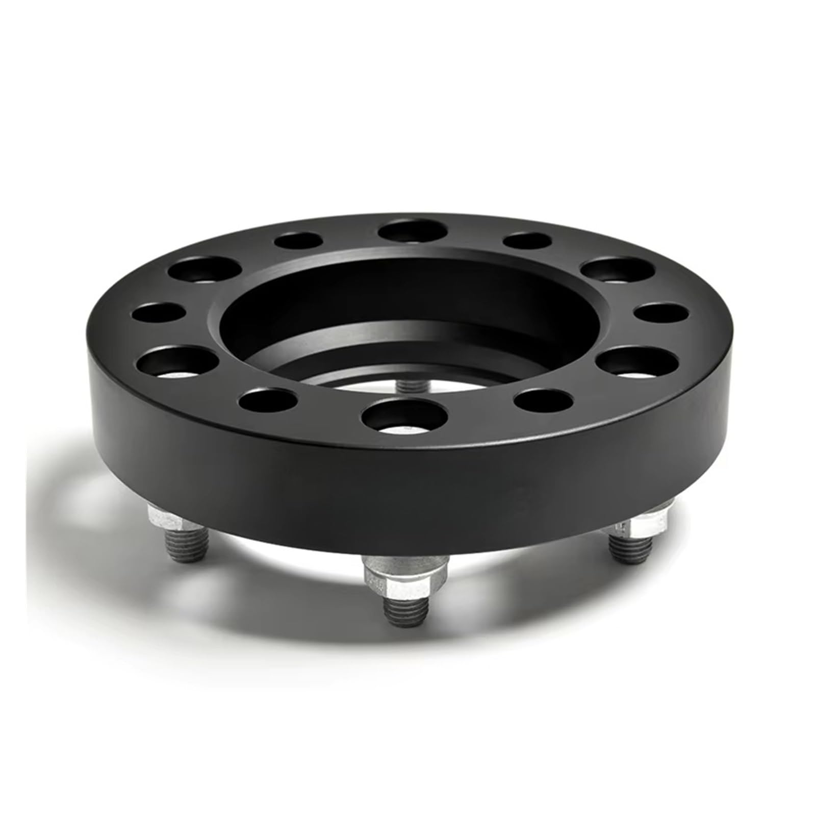 Pour MITSUBISHI pour pajero PCD 6x139.7 CB 67.1 M12X1.5, entretoises de roue noire en aluminium forgé, adaptateur moyeu, 2 pièces Entretoises de roue