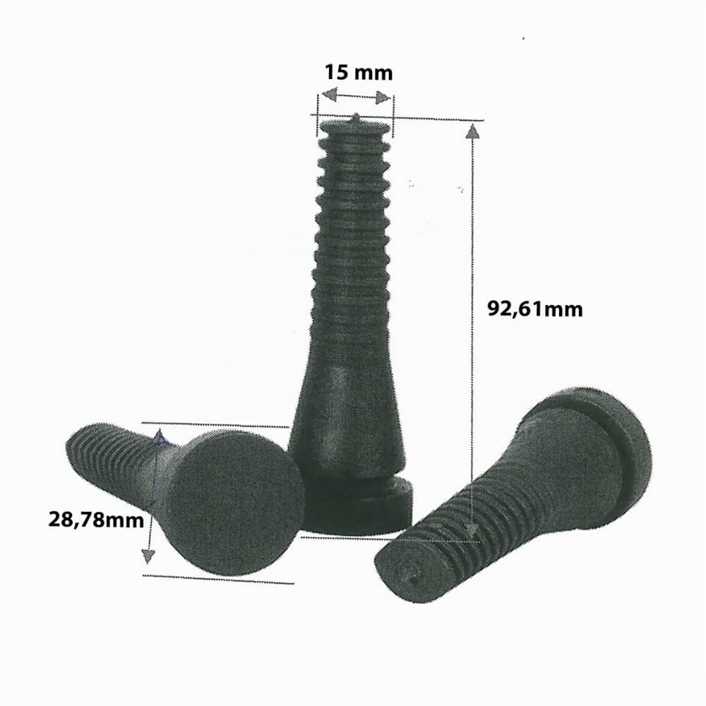 CHICK'A Doigts pour plumeuse électrique, Lot de 24