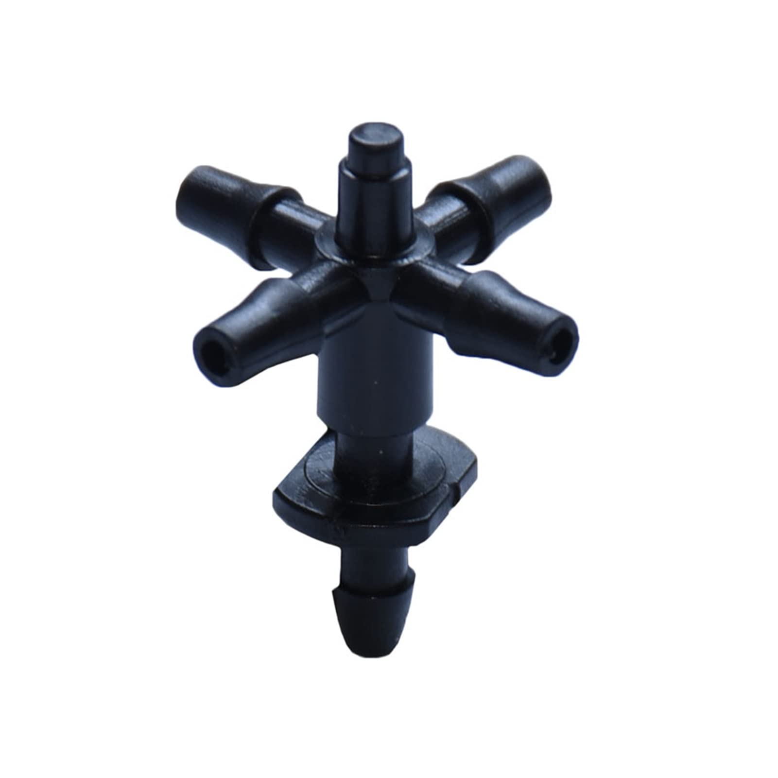 System nawadniania zraszaczy ogrodowych Drip Nawadnianie 4 Way Cross Connector Dripper 5 Way Cross Divider Drip Arrow Adapter 1/8 "Złącze kolczastego 250 sztuk