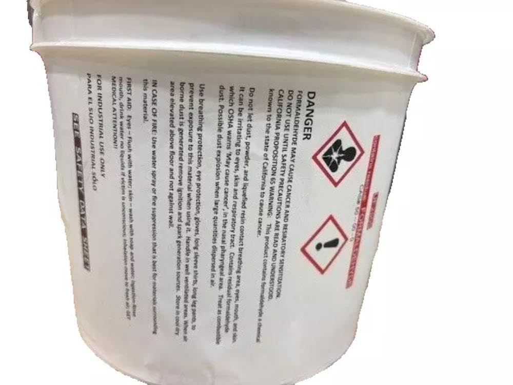 Industrial Dri-Resin Wood Powdered Glue 5 lb Pail