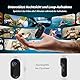 NinjaCam Mini Action Cam, 1080P Actionkameras, Wearable Körperkamera, Motorrad Sportkamera mit Multifunctional Accessories, Daumen Bodycam, Mini POV Camera, Helmkamera, Outdoor-Kamera für Abenteuer