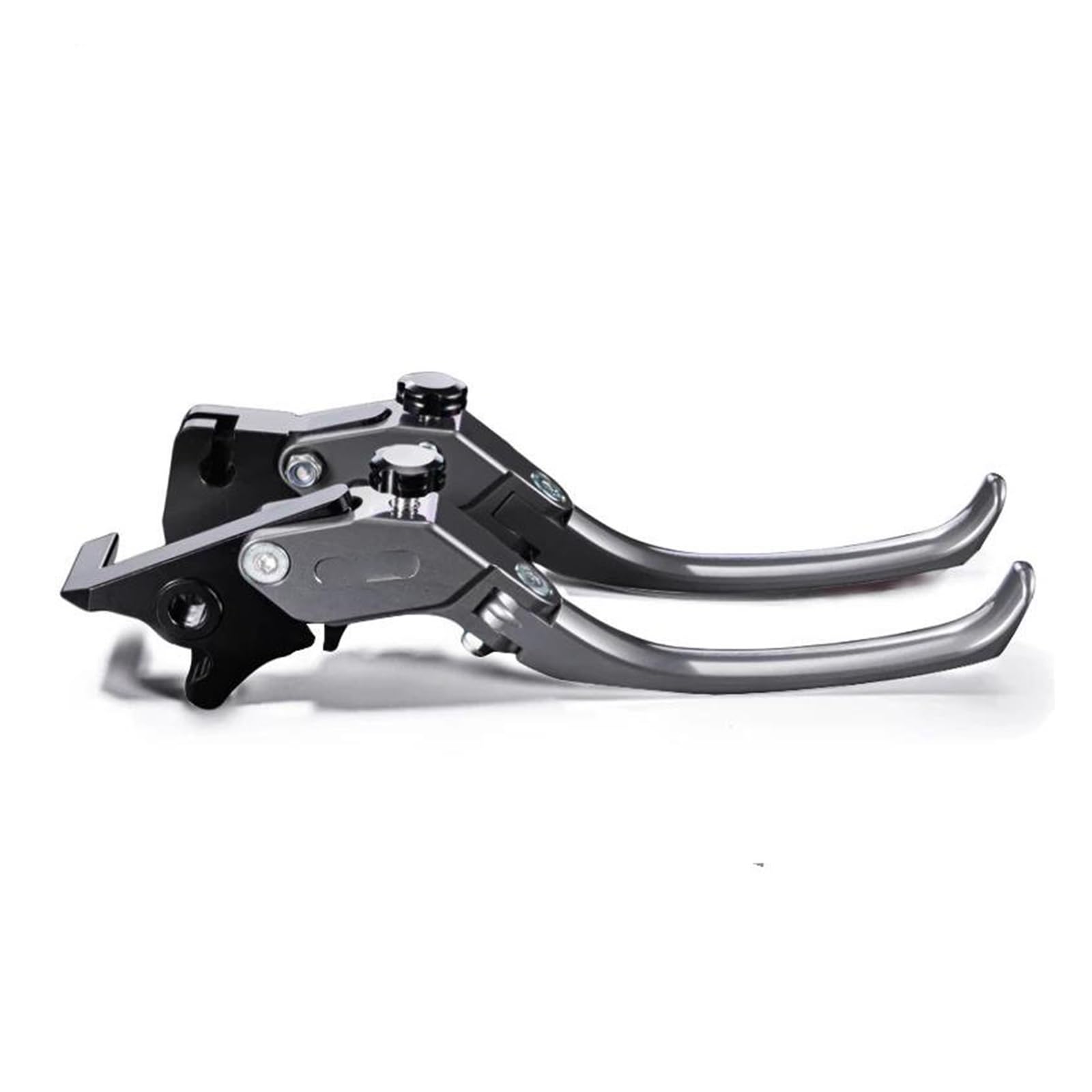 Mamxvkvzeu Gray Motorbike Brake Clutch Handle Levers Clutch Lever Brake Levers Handle For Cfmoto 450Sr 450Nk 2022-2026 Foldable Adjustable
