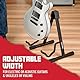 Gator Frameworks Ständer für elektrische Gitarren, schwarz (GFW-GTRA-4000)