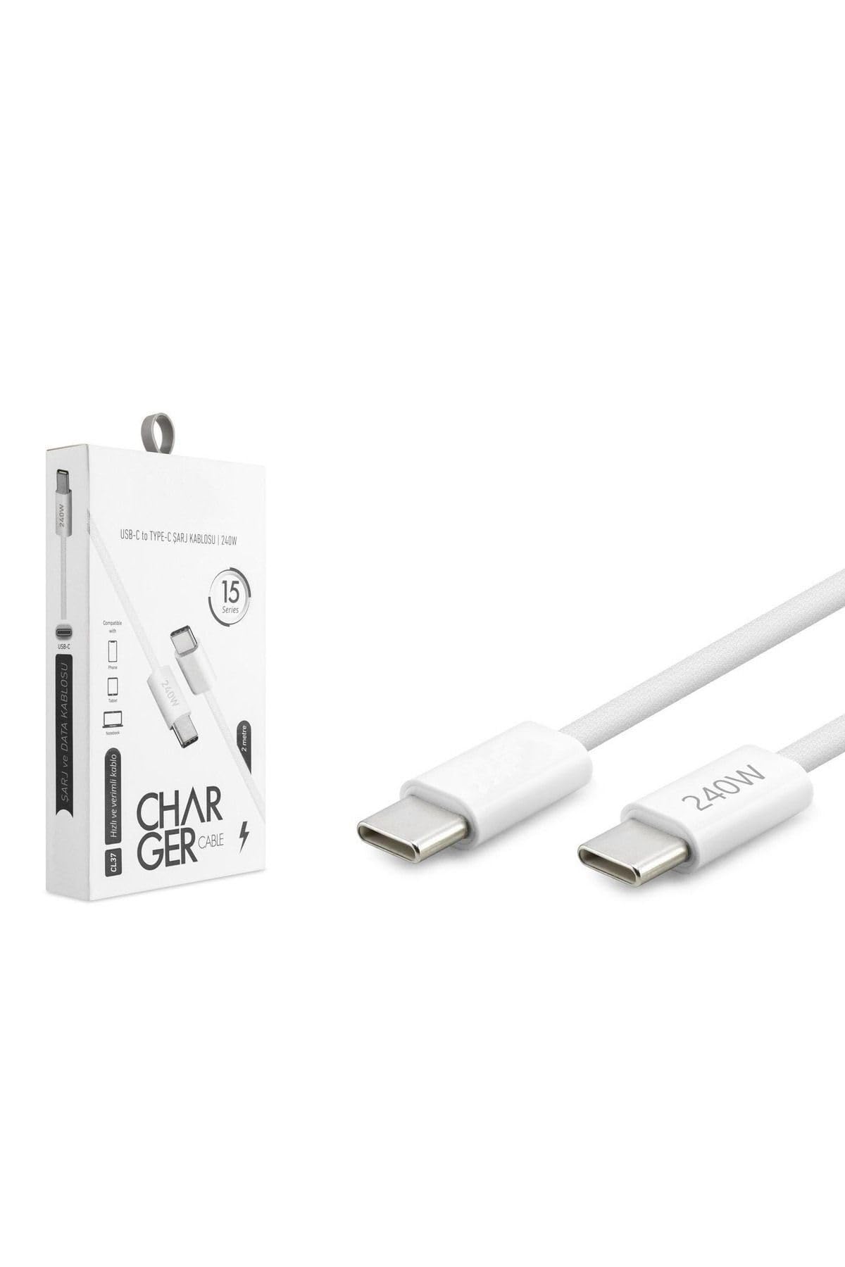 Galaxy A25 CL37 240W 2metre Type-c To Type-C Pd Şarj Kablosu 2393