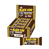 Atkinson's Black Cow Chocolate Caramel Candy Bar 1.5oz 24ct Pack