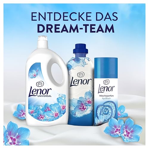 Lenor Flüssigwaschmittel, 100 Waschladungen, Aprilfrisch, Vollwaschmittel, Langanhaltende Frische & Geruchsentfernung Bei Kaltwäsche