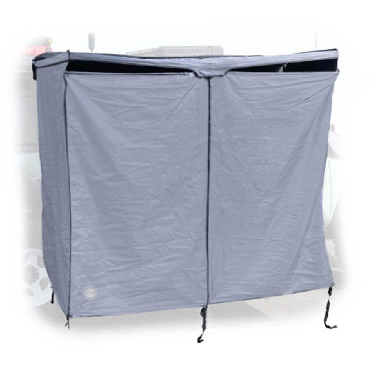 Overland Vehicle Systems HD Nomadic Shower & Privacy Room with Roof - Double Person Quick Deploying - 420D Oxford Rip Stop Fabric - for Car, Truck, SUV, and Trailer - Universal Fitment