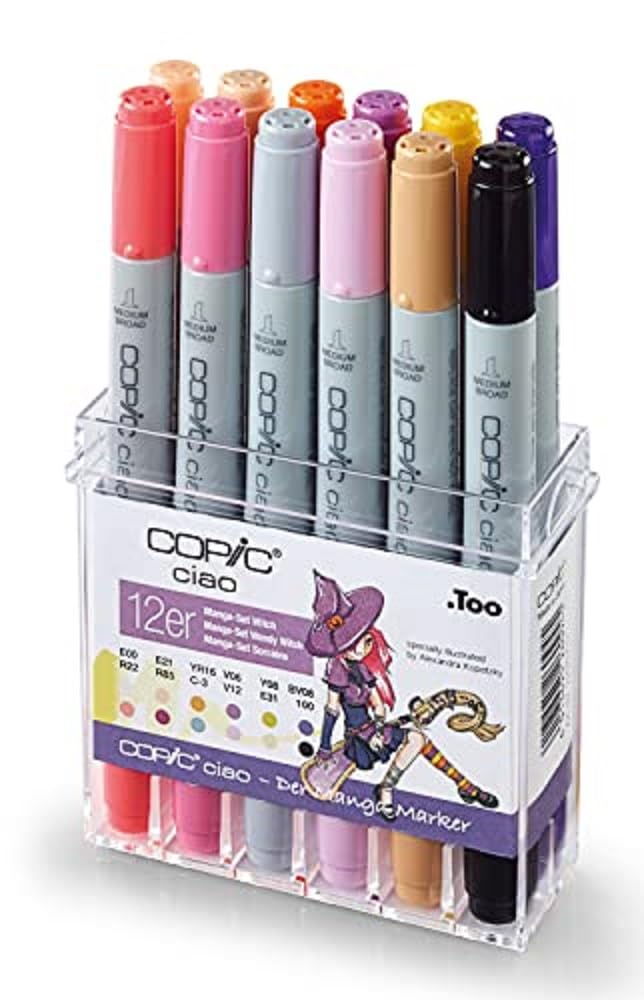 Copic Ciao 12 li Set Wendy Witch
