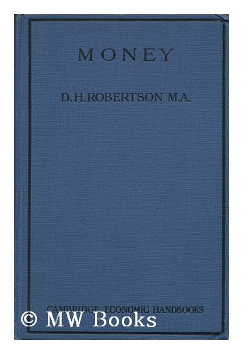 Money (Cambridge economic handbooks) B0007E5NF6 Book Cover
