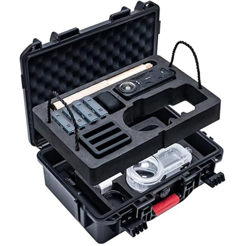 Coyktonty Waterproof Carrying Case for Insta360 X5/X4 Waterproof Hard-Shell case, Fully Protective, dustproof, Impact Resistant, 2-Layer Design