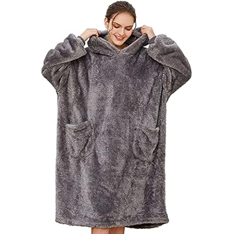 Tuopuda Sudadera Manta con Capucha para Mujeres Cover