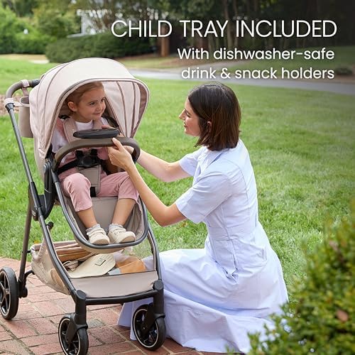 Britax Phases Travel System with Arbor Infant Car Seat — Teak — view 9