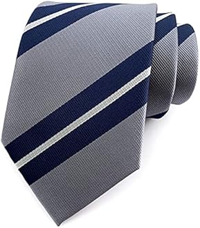 Secdtie Men's Modern Stripe Ties Woven Pattern Business Formal Designer Wedding Neckties