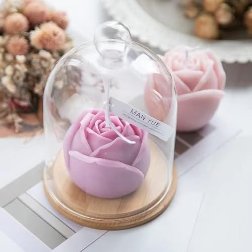 Redxin Mold Food Grade Heart-Shaped Rose Mold For Handmade Soap Chocolate Mousse Cake Diy Candle Making Plaster Handmade Silica Gel Mold Arts And Crafts Production… #TOP2