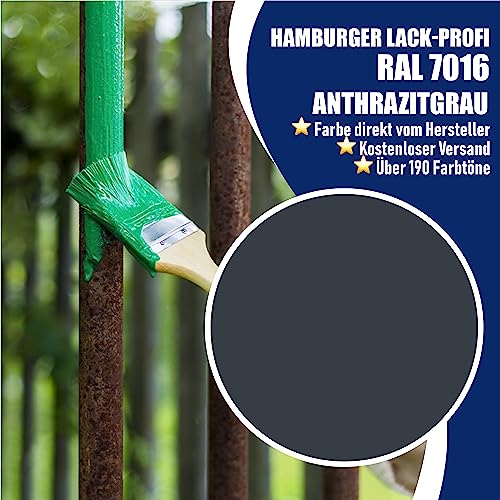 Metallschutzlack Hamburger Lack-Profi 3in1 Seidenmatt