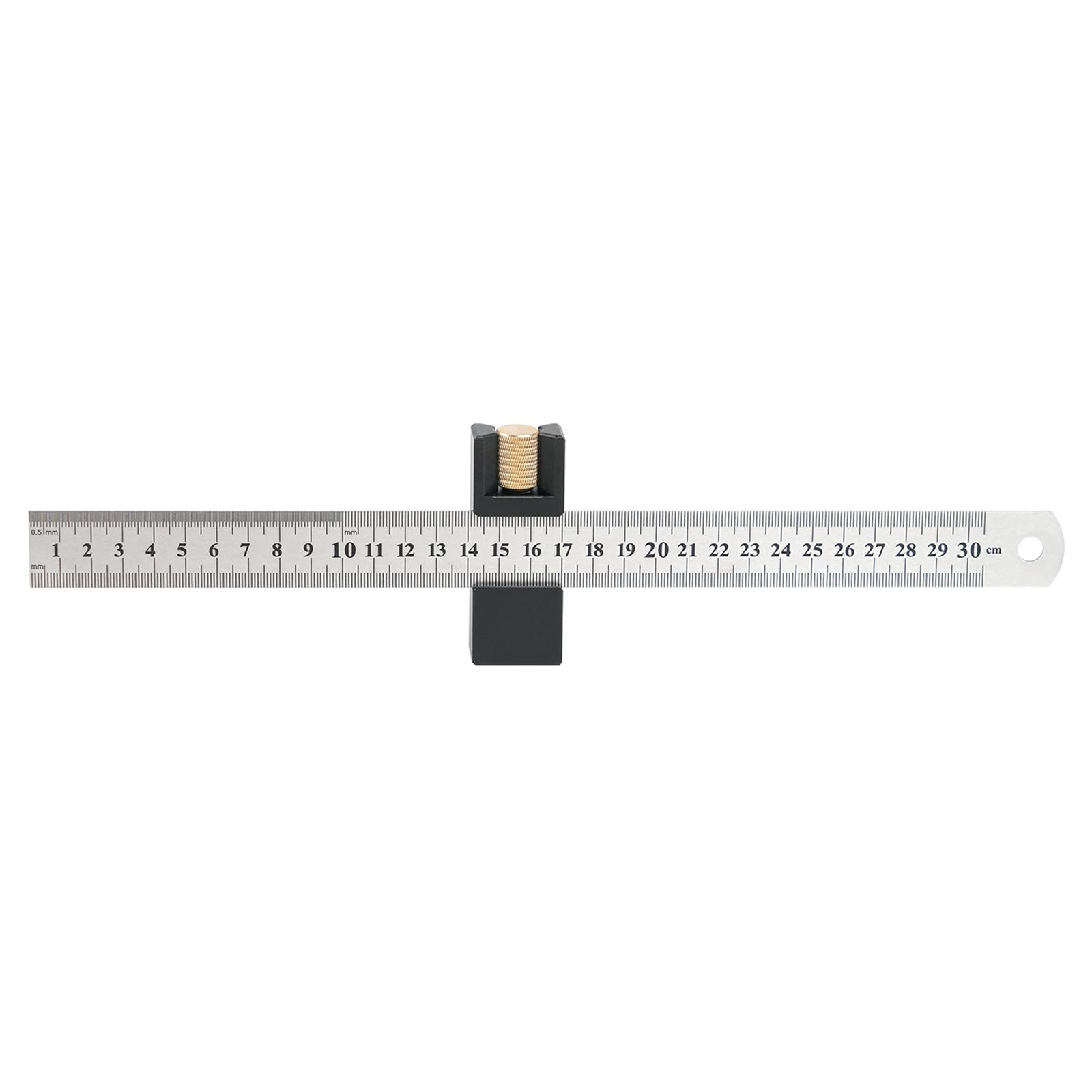 Laikoutd Ruler With Stopper Professional Combination Square Set With Sliding Mechanism Marking Gauges In Woodcraft Applications Woodworking Ruler Stop