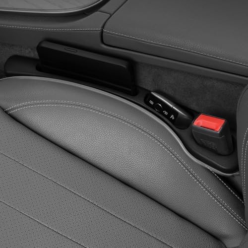 Image of STHIRA Car Seat Gap Filler Organizer 2Pcs Universal Fit Multi-Compartment