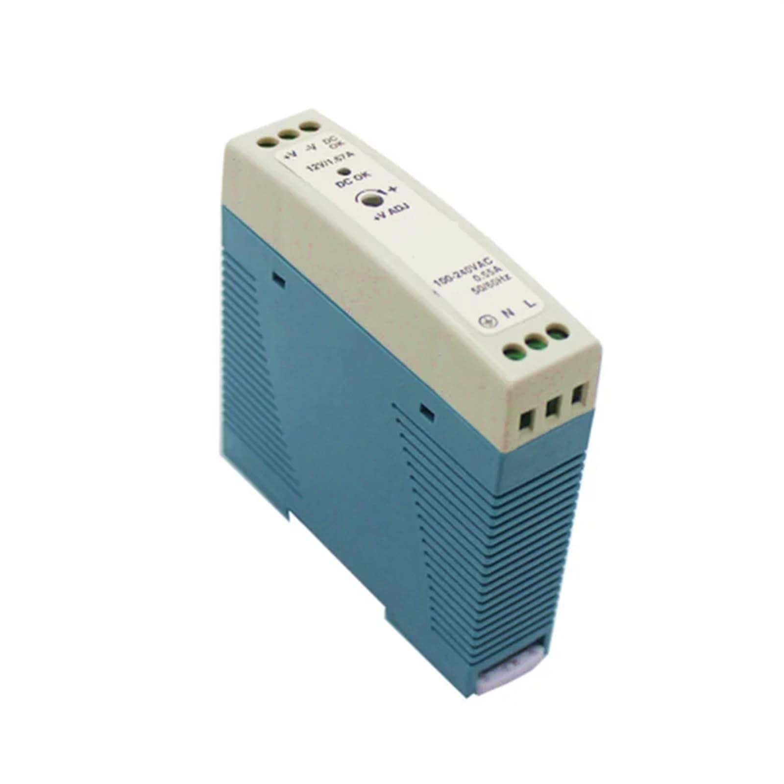 Alimentation à découpage rail DIN 12V MDR-10W pilote AC/DC tension constante