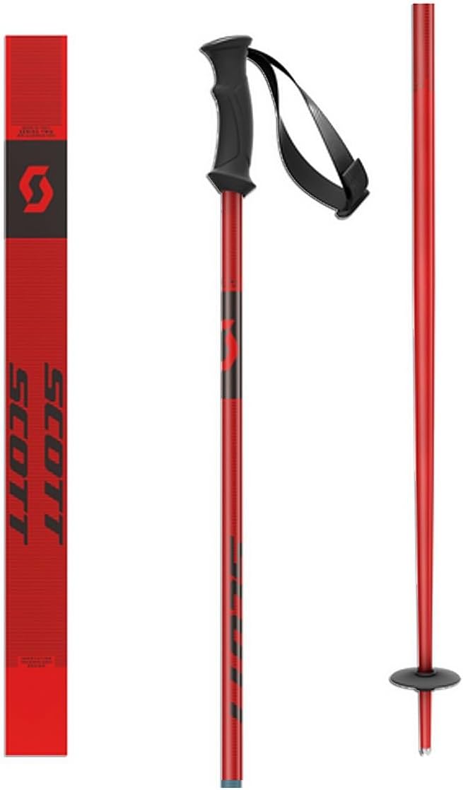 Scott 540 Pro Ski Poles (Series 2) 44/110 - Red