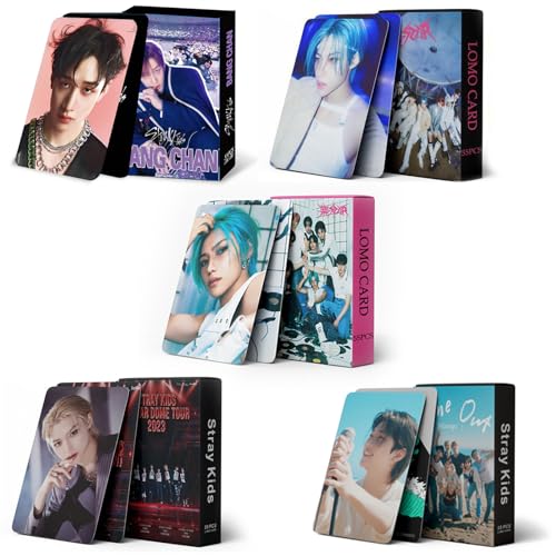 yumcute 5er-Pack / 275 Stück Kpop-Fotokarten-Set mit Postkarten, Sammler-Grußkarten in Geschenkbox â€¦ – Miniatur