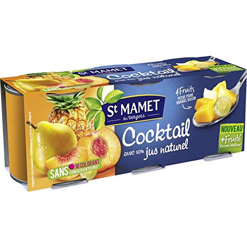 ST MAMET cóctel de frutas 375 g – Cuatro artículos