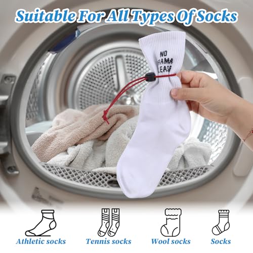 Clips de calcetines para colada sin pérdidas en lavadora 6