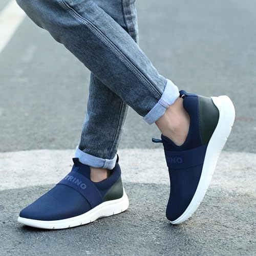 Image of Centrino Lightweight Running Shoes for Men | Sports Shoes for Man Stylish | Breathable Mesh Walking Shoes | Cushioned Insole | Comfortable Workout Sneakers | Mens Shoes for Daily Gym Sports & Casual Use (6567)
