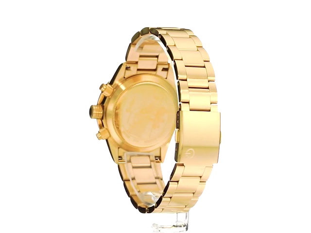 Watch Gevril Tribeca Mens Chronograph Swiss Quartz Gold Stainless