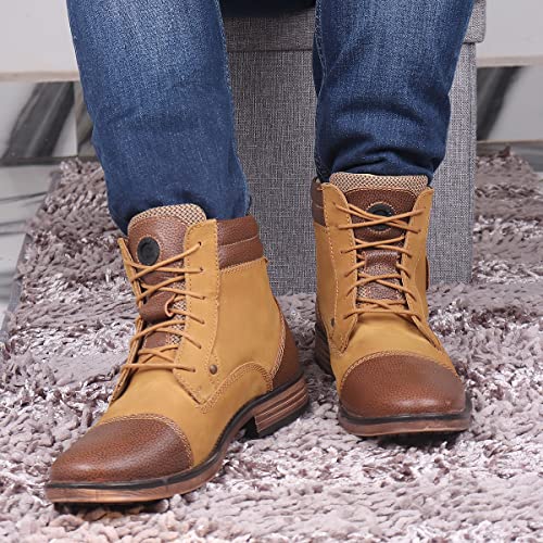 Image of Red Chief Nubuck Leather Casual Boot for Men | Lace-Up Shoes for Men | RC3771