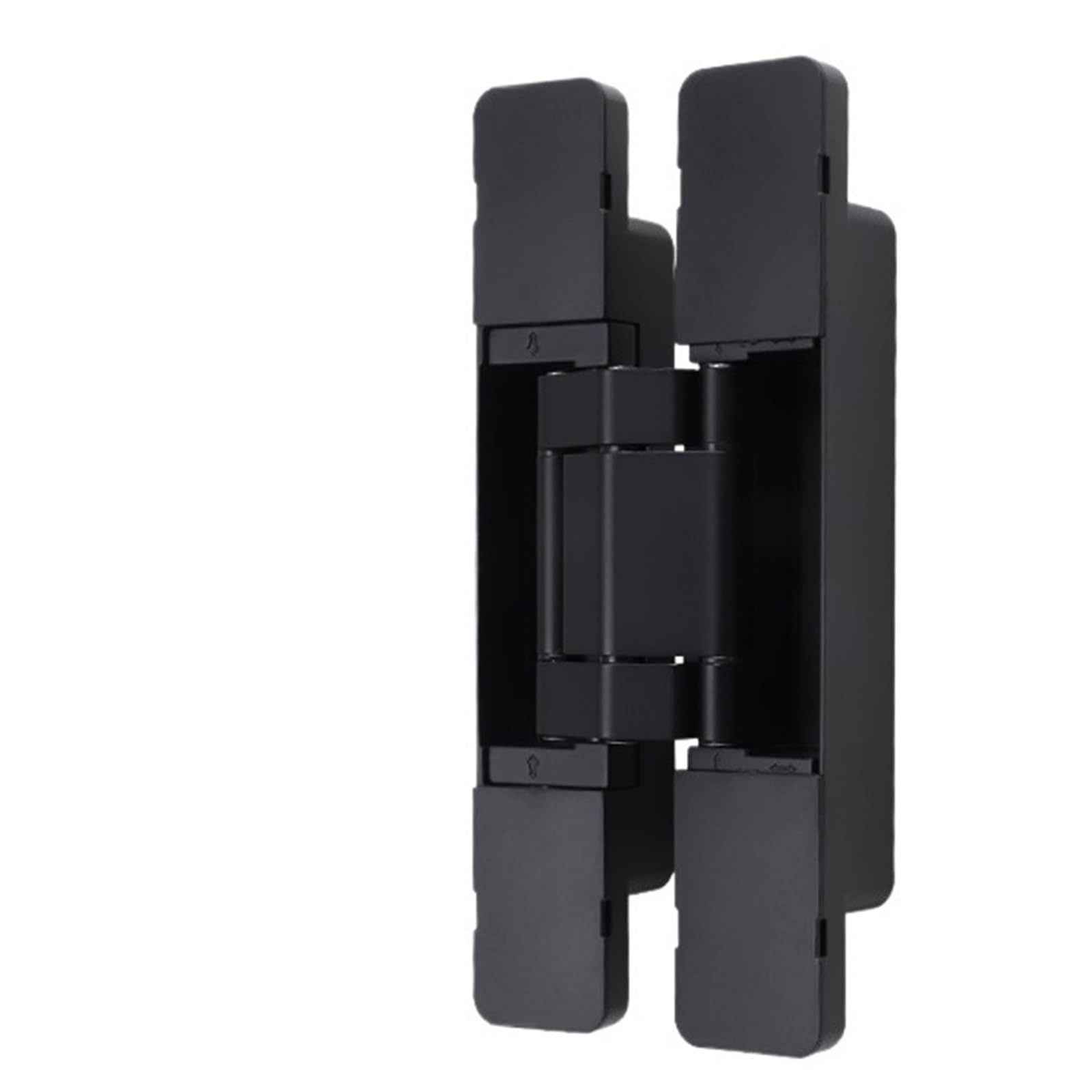 Kdhcvkz Matt Black 1Pcs Invisible Door Hinge Hidden Door Hinge(Matt Black)