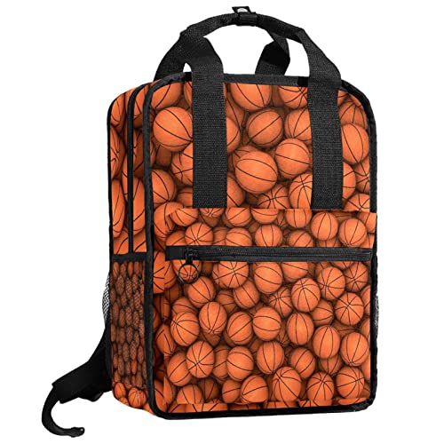 Sac à dos à bretelles réglables et imprimé palmier vert