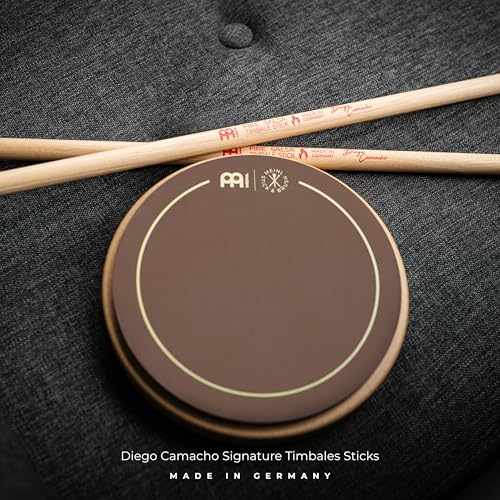 Image of Diego Camacho Timbale Sticks, Pair, 1 /2 inch - American Hickory Percussion Drumsticks - MADE IN GERMANY
