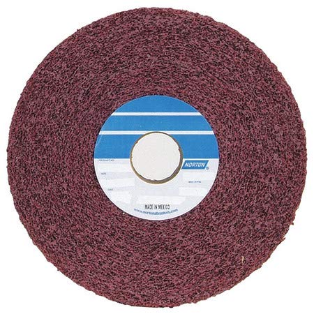 Convolute Wheel,Metal Finishng,6x2x1,MED
