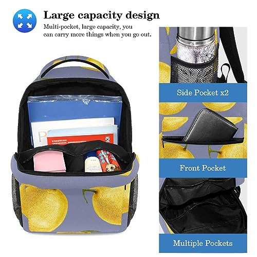 Sac à dos jaune cantaloup multicolore ado fille garçon et voyage