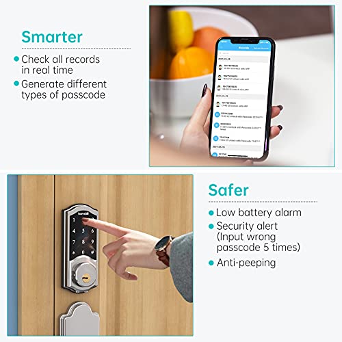 Hornbill SB-122 Smart Lock, Hornbill Keyless Entry Keypad Deadbolt thumb #2