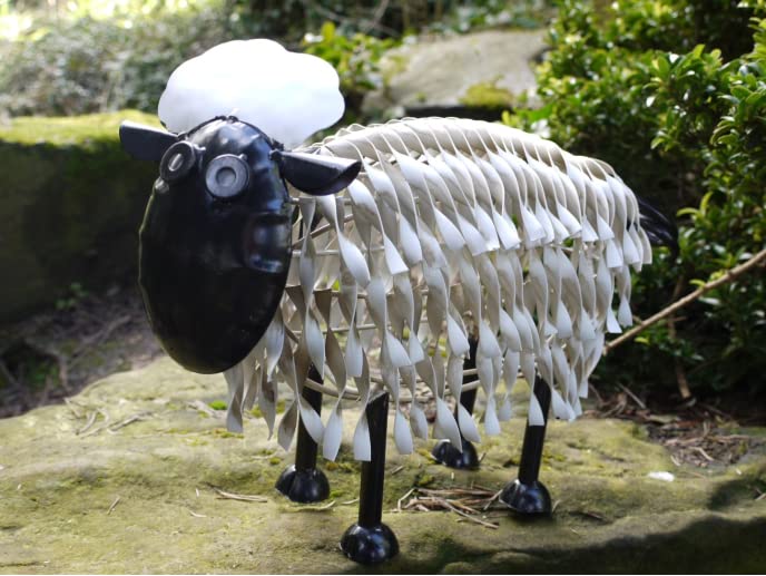 My Square Mile Sheep Ornament Garden Easter Lamb Spring Decorative FarmYard Animal, Indoor/Outdoor Sculpture