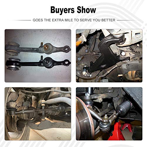 LSAILON 4pcs K6539 K6540 Front Lower Ball Joint & Upper Ball Joint 99 00 01 02 03 04 05 06 For Chevrolet Silverado 1500 For GMC Sierra 1500 - Thumbnail 6