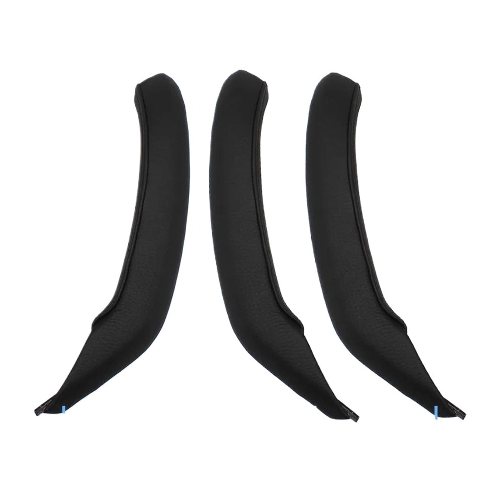 JYUTDW Inner Door Handle Car Door Interior Handle Accessories for BMW for X3 X4 F25 F26 2010-2016(LHD 3PCS Black)
