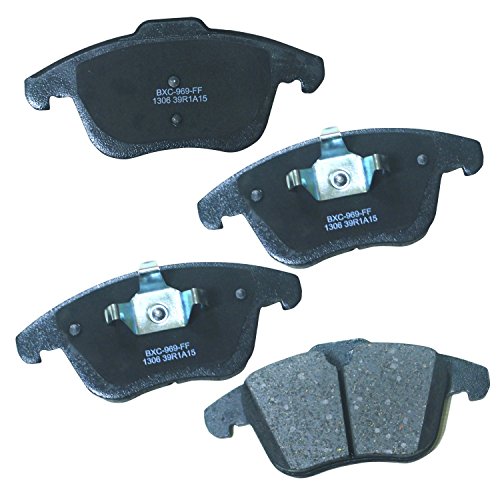 Image of Bendix Premium SBC1306 Ceramic Front Brake Pads for Select Models Jaguar XE, Land Rover LR2, Range Evoque, MG GT, Volvo S60, S80, V40, V40 Cross Country, V60, V70, XC70, XC70