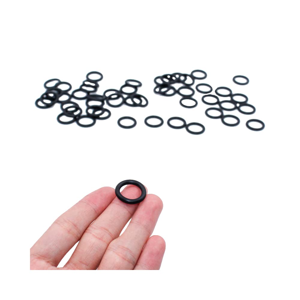 50 Stück NBR O-Ring 14x9x2,5 Mm – Schwarze Gummidichtringe, öl- & Verschleißfest, Wasserdicht – Für Haushalt & Industrie