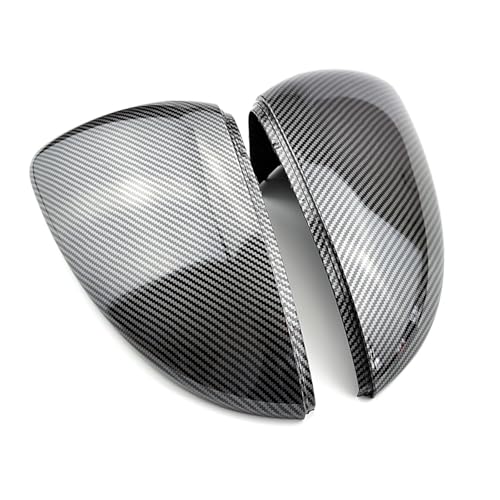 Coque rétroviseur aspect carbone chromée pour VW Golf 7 protection durable et style sport