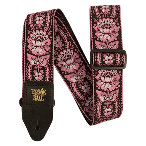 yKiz ERNIE BALL 5347 M^[Xgbv JACQUARD STRAP PINK ORLEANS WJ[hEXgbv sNEI[Y