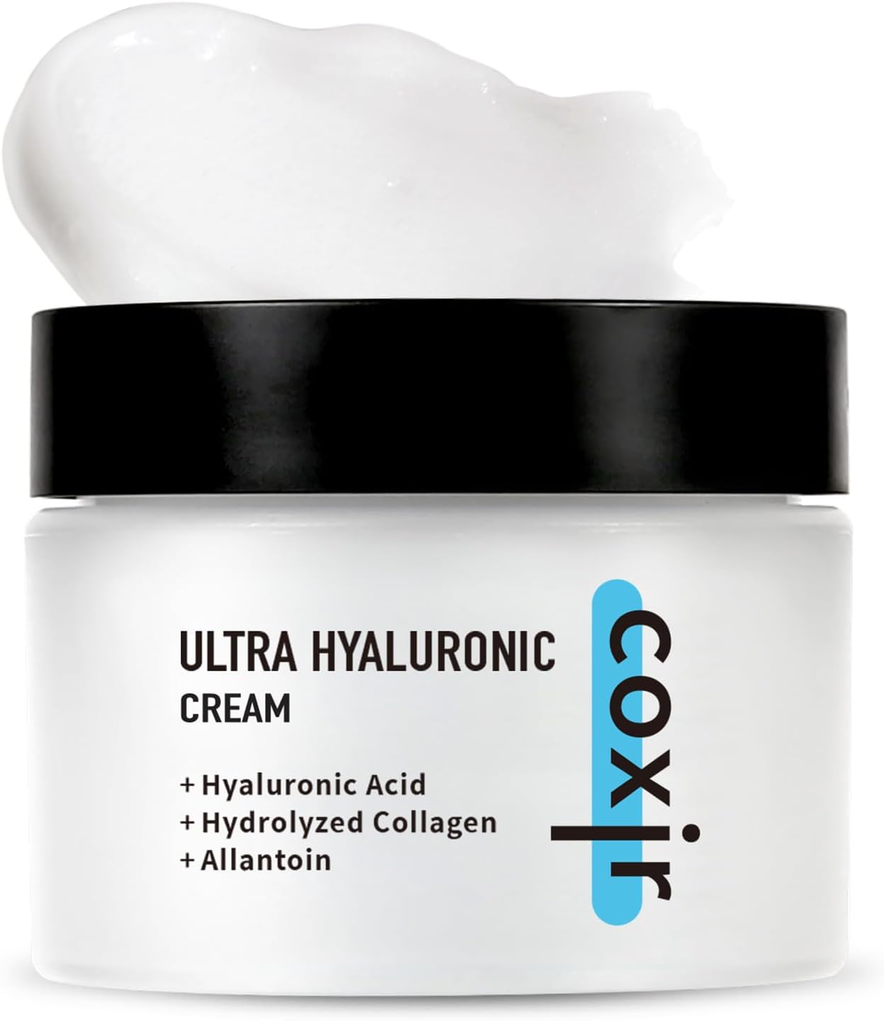 Ultra Hyaluronic Cream– Intense Hydration Moisturizer for Dry, Dehydrated Skin | Hyaluronic Acid & Aloe Vera | Lightweight Korean Face Cream for Winter Dryness & Glowing Skin 50ml (1.69 fl oz)