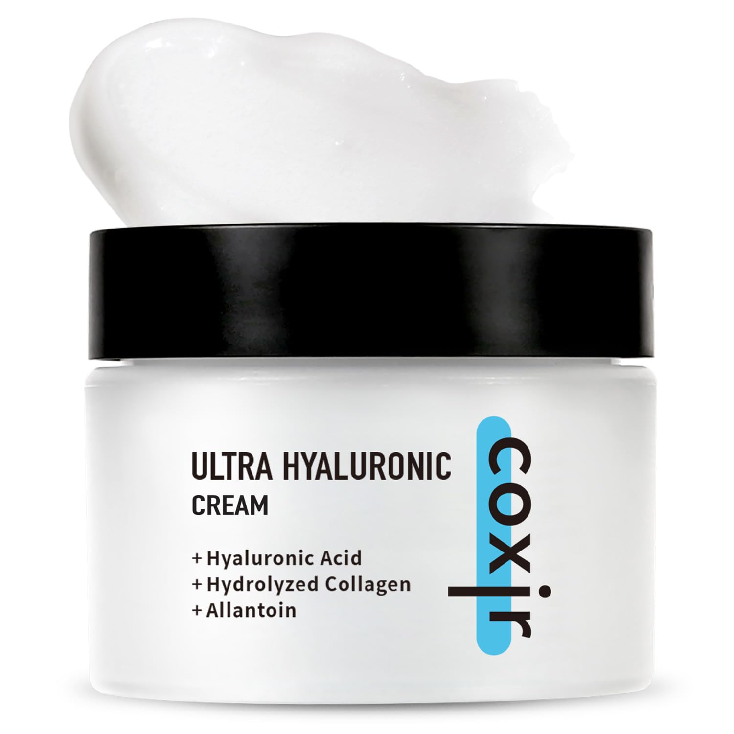 Ultra Hyaluronic Cream– Intense Hydration Moisturizer for Dry, Dehydrated Skin | Hyaluronic Acid & Aloe Vera | Lightweight Korean Face Cream for Winter Dryness & Glowing Skin 50ml (1.69 fl oz)