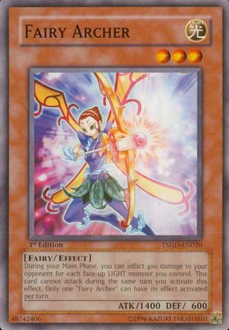 Yu-Gi-Oh! - Fairy Archer - The Shining Darkness - #TSHD-EN020 - 1st Edition - Common