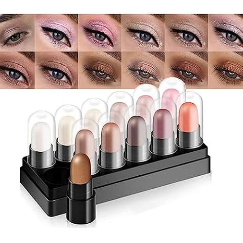 12 Colours Waterproof Glitter Eyeshadow Set Cover