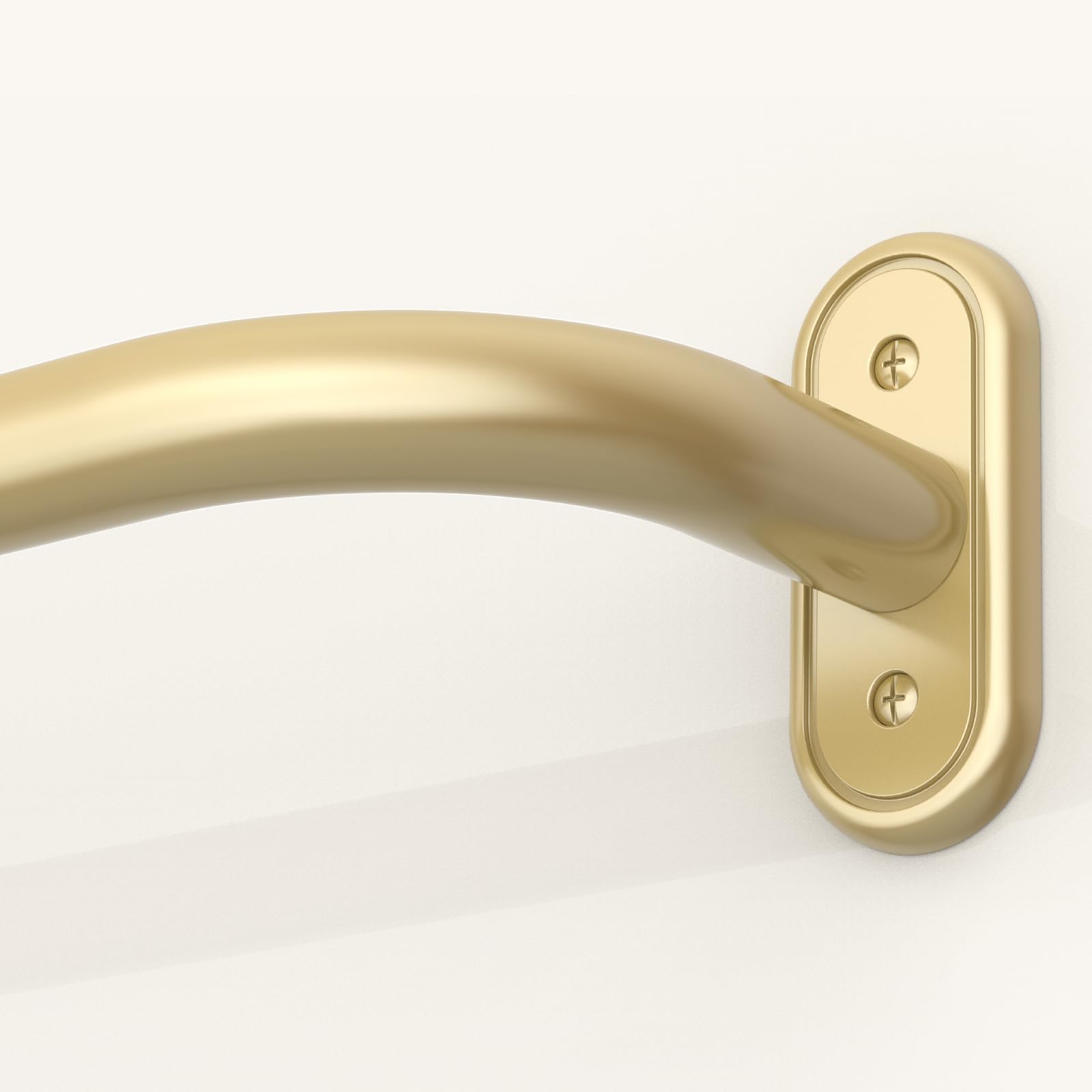 JRZOO Gold Curtain Rod