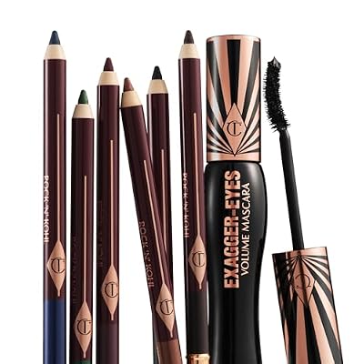 Charlotte Tilbury Rock 'N' Kohl Eyeliner Pencil - Waterproof Eyeliner with a Precision Smudger Tip - Infused with an Enhanced Kajal Formula for Sultry, Smokey Eyes