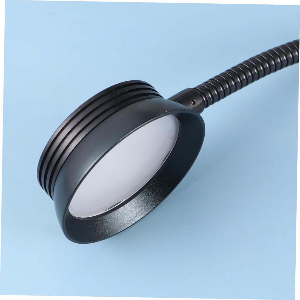 Lampada da Lettura a Clip LED 4w 6w, Collo Flessibile Nero | 2 Livelli di Luminosità, Cavo USB Incluso, Luce Intensa per Leggere al Buio e Hobby